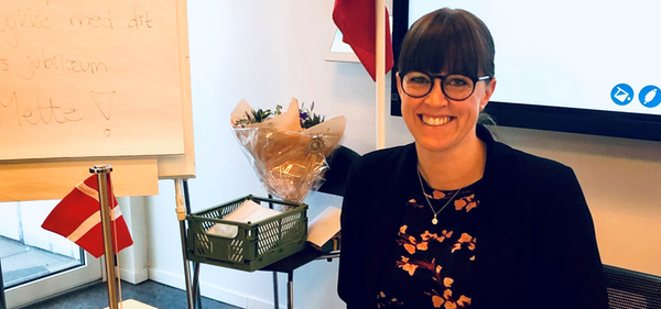 Congratulations to Mette on her anniversary!