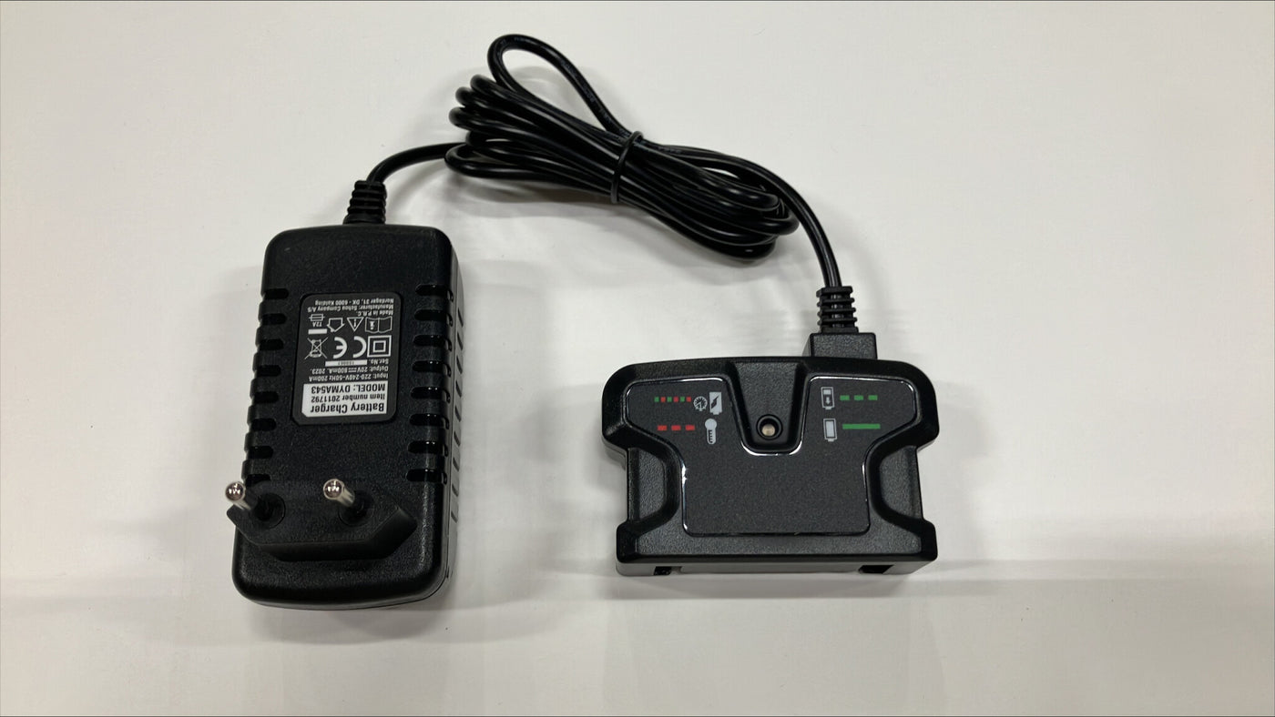 MANUEL OPLADER 20V T/ROBOTPLÆNEKLIPPER